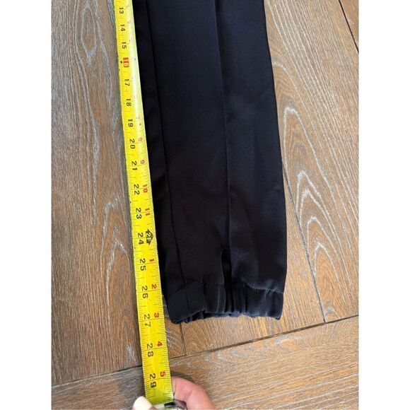 NWT Geraldine Lustgarten Black Dress Pant Joggers Size 2 - Picture 10 of 11